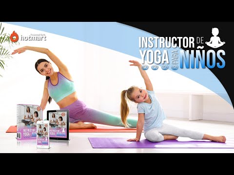 Instructor de yoga para niños