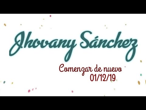 Esta es mi historia - Jhovany Sánchez