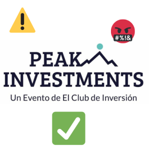 Evento Online Peak Investments